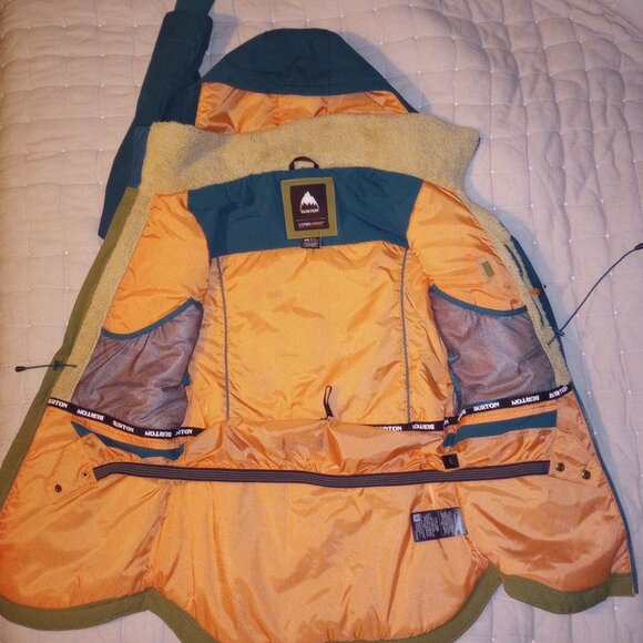 XS Burton Prowess Winter Jacket (Olive) - Picture 2 of 4